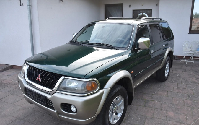 Mitsubishi Pajero cena 29900 przebieg: 163020, rok produkcji 2002 z Goniądz małe 781